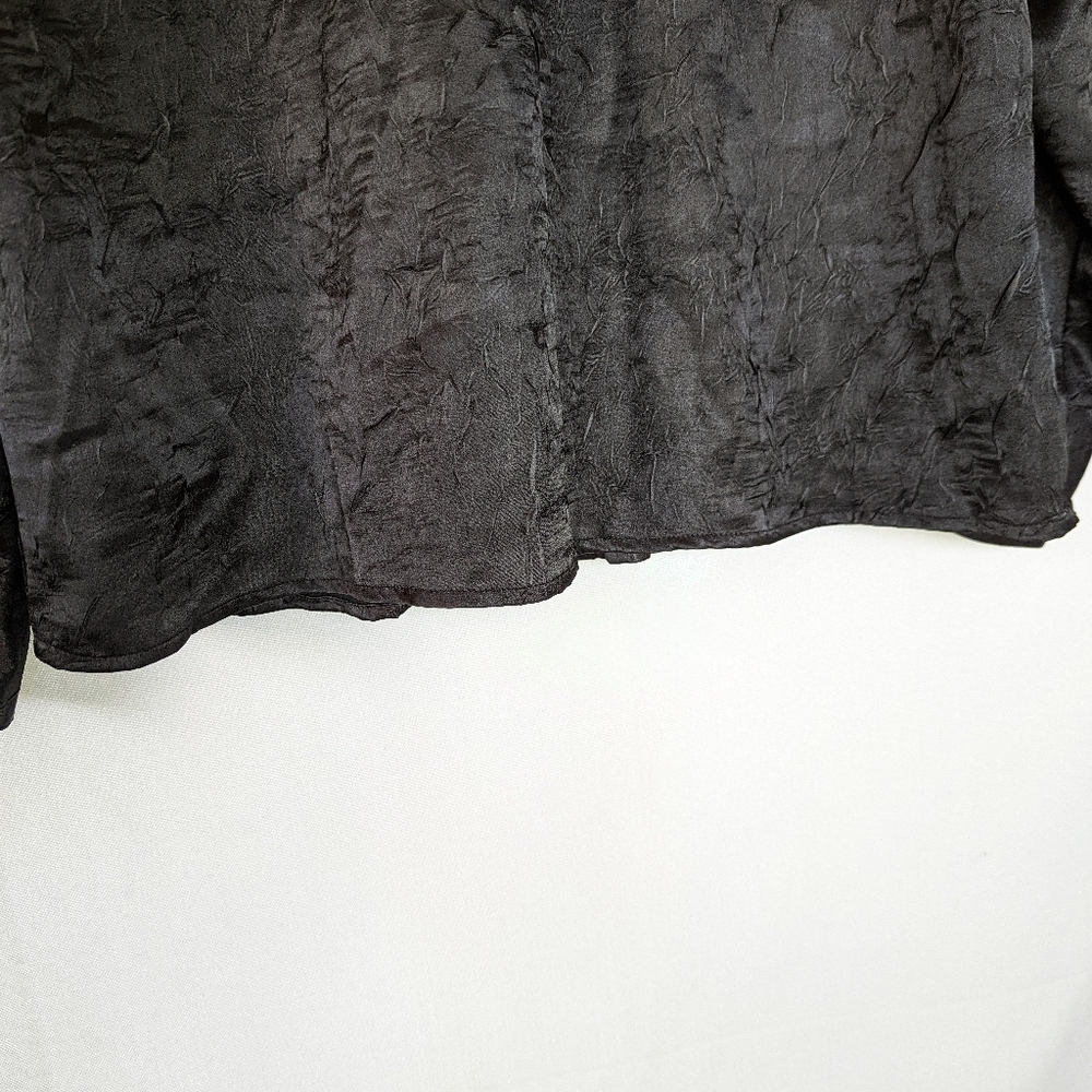 Croft and Borrow Stretch Black Long Sleeve Size Large - Picture 5 of 10